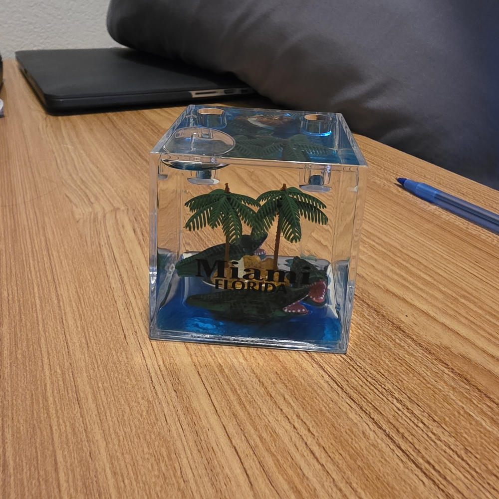 Miami Florida Palm Tree Paperweight